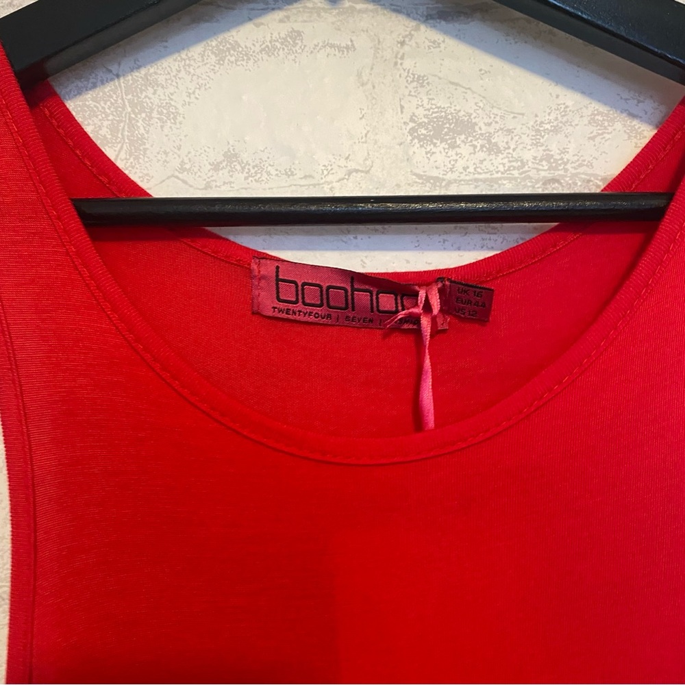 Boohoo Red Maxi Dress - Picture 9 of 11
